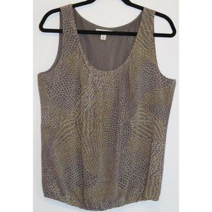 Banana Republic Womens Top Blouse Career Printed